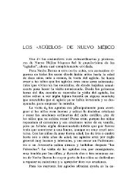 Los 'Agüelos' de Nuevo Méjico