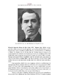 Eduardo Zamacois [editor] (Pinar del Río, Cuba, 1873 - Buenos Aires, 1971) [Semblanza] 
