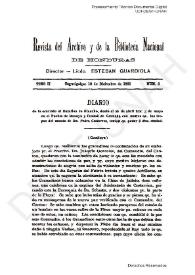 Revista del Archivo y de la Biblioteca Nacional de Honduras. Núm. 3, 10 de diciembre de 1905