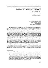 Borges entre Averroes y Algacel