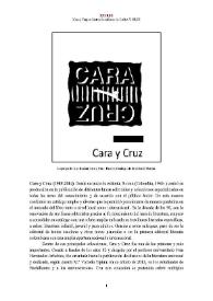 Cara y Cruz : colección de la editorial Norma (1989-2014) [Semblanza]