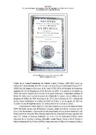 Viuda de la Lama-Clementina de Gárate Izurco (Tolosa, 1784-1867) : imprenta [Semblanza]