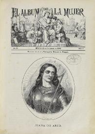 El Álbum de la Mujer : Periódico Ilustrado. Año 1, tomo 1, núm. 3, 23 de septiembre de 1883