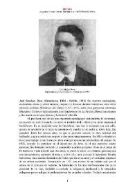 José Sánchez Rosa [editor] (Grazalema, 1864 - Sevilla, 1936) [Semblanza]