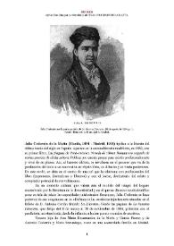 Julia Codorniu de la Matta [editora] (Manila, 1854 - Madrid, 1906) [Semblanza]