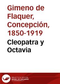 Cleopatra y Octavia