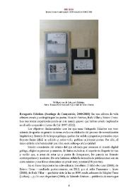 Retagarda Edicións [editorial] (Santiago de Compostela, 2000-2000) [Semblanza]
