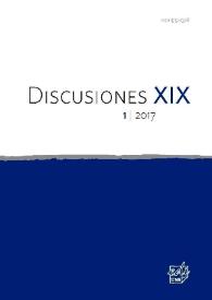 Discusiones. Núm. 19.1, 2017