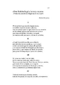 'Don Roldán llegó a la torre oscura' (Véase la canción de Edgar en 'El rey Lear')