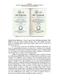 Eulàlia Ferrer Montserrat, viuda de Antoni Brusi Mirabent [editora, impresora] (Barcelona, 1780-1841) [Semblanza]