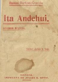 Ita Andehui : leyenda mixteca