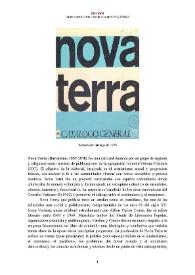 Nova Terra [Editorial] (Barcelona, 1957-1978) [Semblanza]