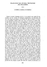 Blacamán el Bueno, vendedor de milagros