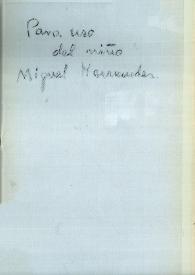 Cancionero y romancero de ausencias [Reproducción facsímil del cuaderno manuscrito autógrafo]