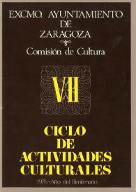 VII Ciclo de actividades culturales. Concierto de Piano Luis Galve