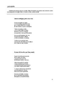 Versos de Miguel Hernández junto a los míos ; A pesar de los años que han pasado ; Conjuro al silencio