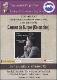 Exposición conmemorativa del 90 aniversario de la muerte de Carmen de Burgos (Colombine)