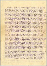 Carta de Miguel Hernández a  Carlos Fenoll. Madrid, 1936