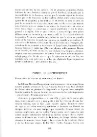 Cuadernos hispanoamericanos, núm.143 (noviembre 1961). Brújula de actualidad. Sección de notas. Índice de exposiciones