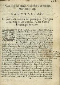 Dos [...] predicados [...] de Antequera el uno, [...] la insigne fiesta que [...] religiosos de la Orden del Illustre Patriarcha Santo Domingo del...
