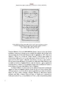 Venancio Oliveres i Carbonell [editor] (1797-1875) [Semblanza]