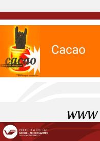 Cacao (2000) [Ficha de espectáculo]