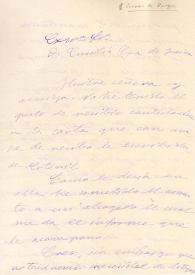 Carta de Carmen de Burgos a Emilia de Castro Pamplona. 16 de abril de 1920