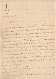 Carta de Manuel Nueda a Carmen de Burgos. Palma de Mallorca, 8 de enero de 1920