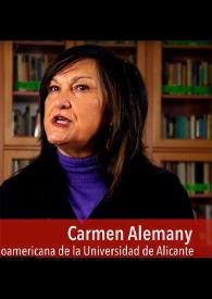 Carmen Alemany habla de Miguel Hernández