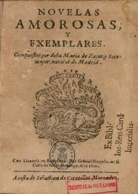 Novelas amorosas, y exemplares [Barcelona, 1646]