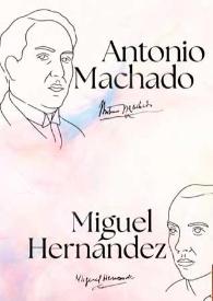 Acto de inauguración de los portales de Antonio Machado y Miguel Hernández