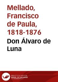 Don Álvaro de Luna