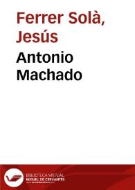Antonio Machado