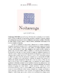 Noitarenga [editorial] (1995-2005) [Semblanza] 
