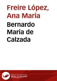 Bernardo María de Calzada