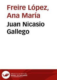 Juan Nicasio Gallego