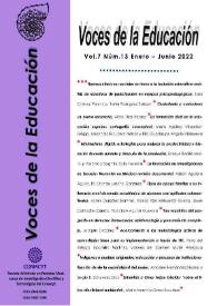 Voces de la Educación. Vol. 7, núm. 13, enero-junio 2022