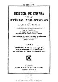 Historia de España y de las Repúblicas Latino-Americanas. Tomo X