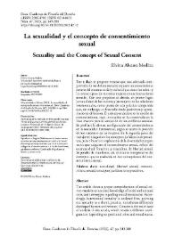 La sexualidad y el concepto de consentimiento sexual 
