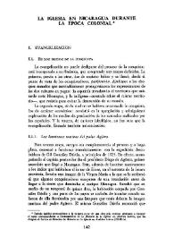 La Iglesia en Nicaragua durante la época colonial