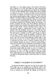 Dibujos y grabados de Zachrisson 