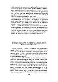 Cáceres durante el Festival Folklórico Hispanoamericano 