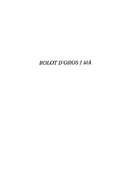 Bolot d'oros i mà