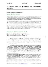 El debate sobre la 'modernidad' del reformismo borbónico