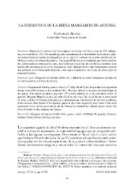 La biblioteca de la reina Margarita de Austria