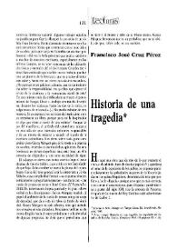 Historia de una tragedia