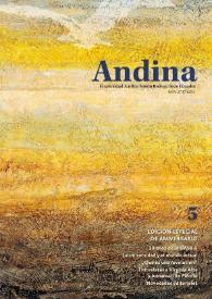 Andina (Quito). Núm. 5, enero 2022