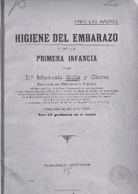 Para las madres, higiene del embarazo y de la primera infancia