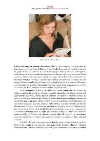 Leticia Vila-Sanjuán Zamora [editora] (Barcelona, 1992- ) [Semblanza]