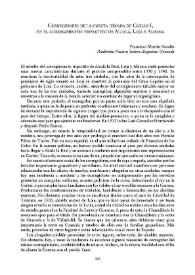 Corregidores de la cuarta década de Carlos I, en el corregimiento tripartito de Alcalá, Loja y Alhama